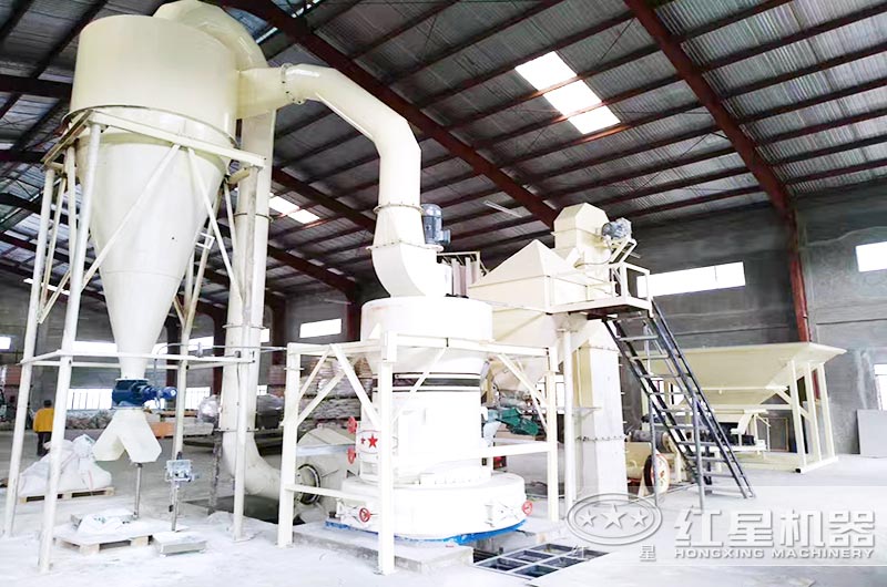 石料磨粉機配置收塵裝置，環保節能